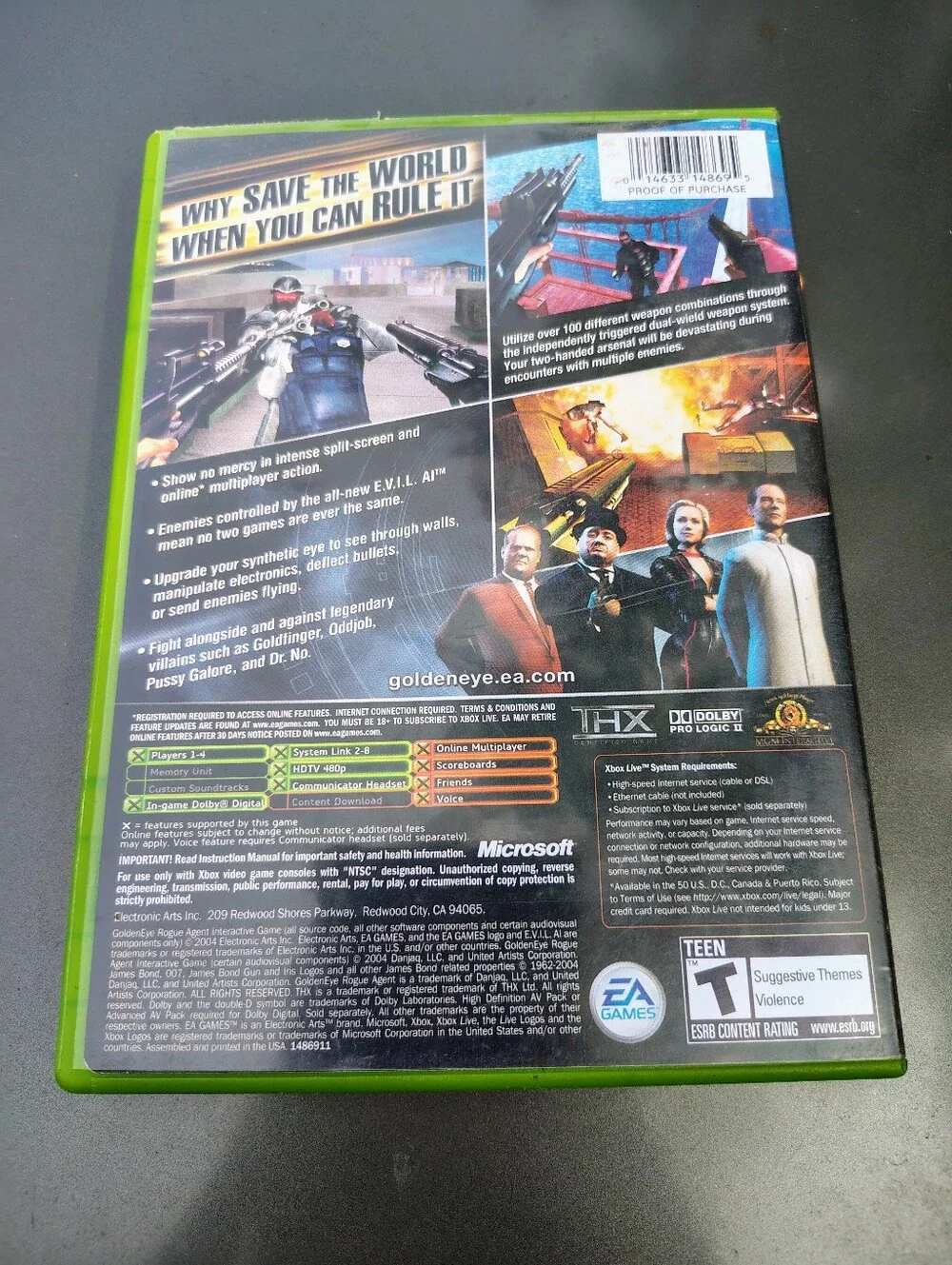 GoldenEye: Rogue Agent (CIB) - Xbox